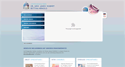 Desktop Screenshot of dr-seabert.de
